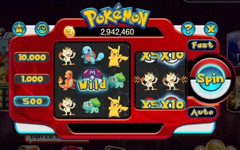 Nổ hũ Pokemon