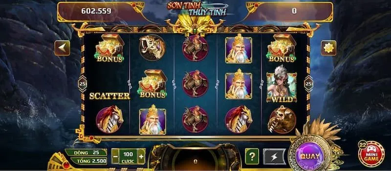 Nổ hũ Sơn Tinh Thủy Tinh tại Nohu90