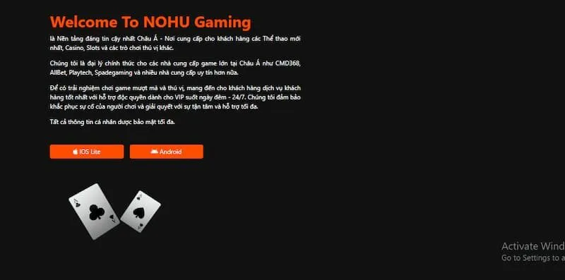 Tải app Nohu90